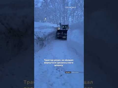 Record #snowstorm buries #Russia’s #Kamchatka