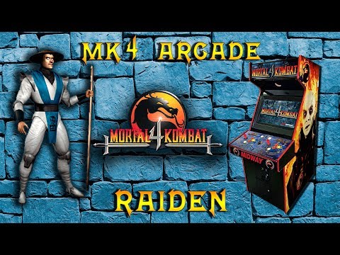 Mortal Kombat 4 ARCADE MAME 2019 | Raiden Playthrough (Master II)