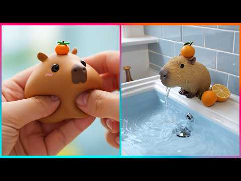 Cute Capybara Art & Other Cute Animal Ideas ▶ 2