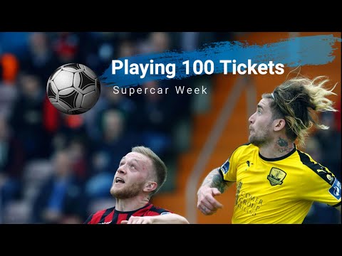 How To Win BOTB | Supercar Week | Playing 100 Tickets | Week 18 2020