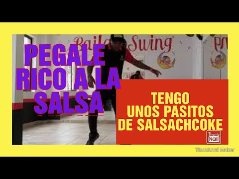 TUTORIAL PASOS DE SALSA CHOKE/ IR DE FIESTA Y COMPLACER A TU PAREJA/EJERCICIO.