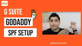 6. G Suite Setup - Easily Setup G Suite SPF Records for your Godaddy domain