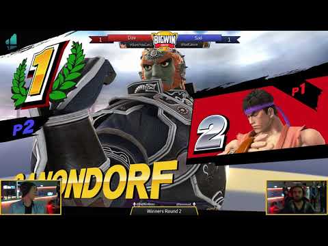 BigWinSmash 34 - Winners Round 2 - Dav (Ryu) v Sad (Ganon)
