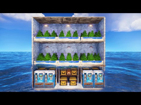 i built a hidden underwater vault farm...