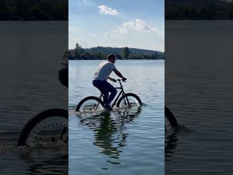 Bisikletle suda gitmek
