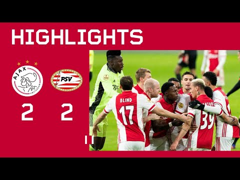 AFC Ajax Amsterdam 2-2 PSV Philips Sport Verenigin...