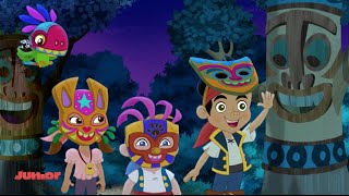 Jake and the Never Land Pirates | Tiki Maskerade Mystery | Disney Junior UK