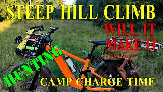 Hunitng E Bike , Battery usage for huting and charging