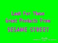 Look For These Great Products From Sesame Street 1999 Logo Remake