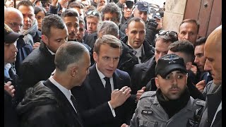 France’s Macron rebukes Israeli officer in alter