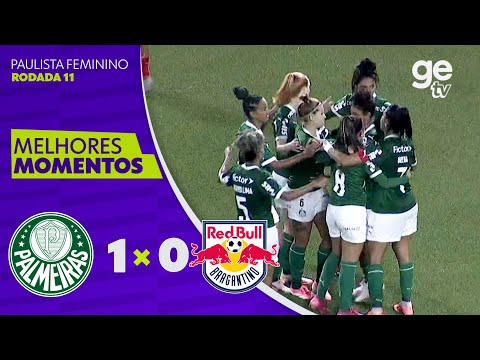Gols e lances de Palmeiras x Red Bull Bragantino