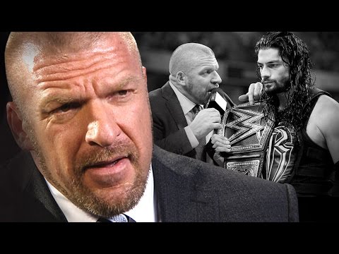 Triple H fires back at Roman Reigns’ refusal to take a hand out:   Nov. 11, 2015