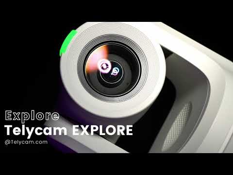 Telycam EXPLORE PTZ Camera | Bigger Sensor, Better Image Quality