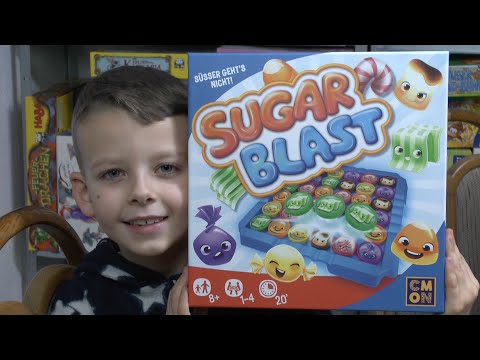 Sugar Blast (asmodee) - ab 8 Jahre - als App oder als Brettspiel?