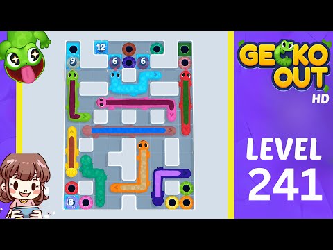 Gecko Out Level 241 Solution Walkthrough