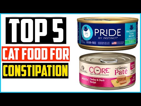 ✅Top 5 Best Cat Food for Constipation Review in 2022