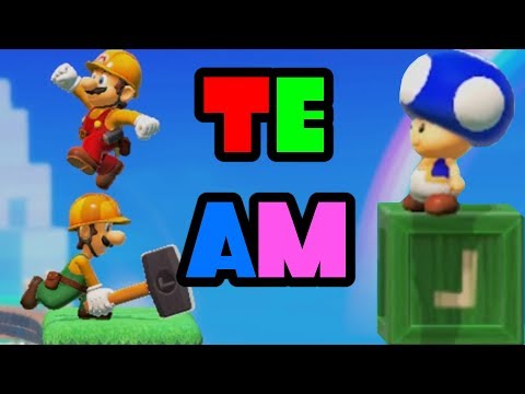 Super Mario Maker 2 Multiplayer Co-Op Online