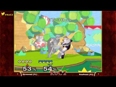 Kings of Cali 2 - Shroomed (Dr. Mario, Sheik) Vs. PewPewU (Marth, Falco) - Winners Semis