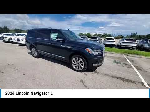 2024 Lincoln Navigator L near me Coconut Creek Margate Pompano Beach Coral Springs FL EL19898 EL198