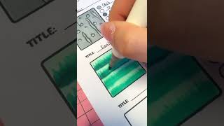 Trendy Embroidery illusion effect tutorial with Alcohol markers #coloringtutorial #coloring