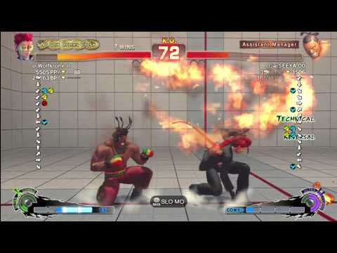 SSF4 AE 2012: o Wolfkrone o (Viper) vs: GarSEEYA 00 (Deejay) - TRUE HD HIGH RANKED ENDLESS MATCHES