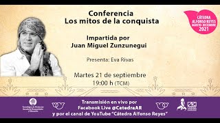 JUAN MIGUEL ZUNZUNEGUI. Los mitos de la conquista