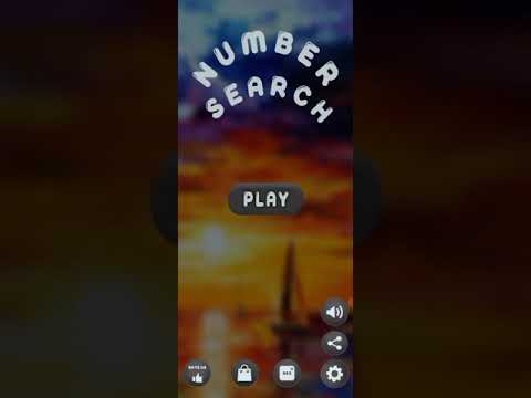 Number Search Puzzle Video