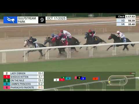 Gulfstream Park October 17, 2025 Race 9