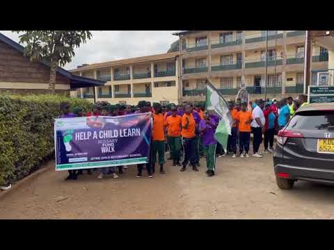 Gitwe Girls Secondary charity walk