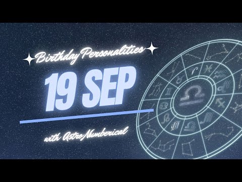19 September Zodiac Horoscope: Birthday Personality & Traits Revealed