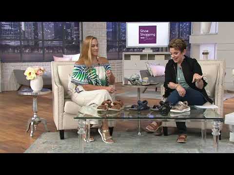 Earth Leather Adjustable Sport Sandal - Mira Azore on QVC