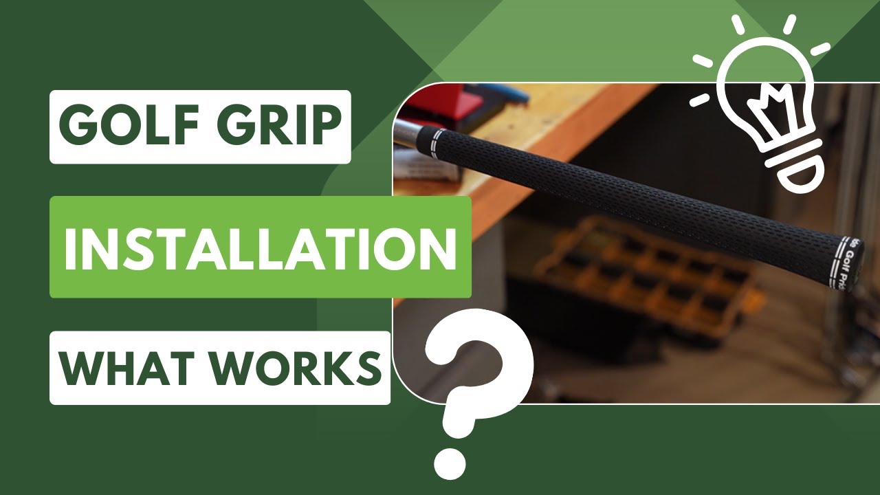 What solvent can I use to apply golf grips? Tipseri