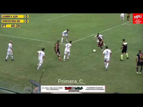 Alem 0-2 Dock Sud / Goles / Primera C