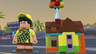 LEGO The Incredibles - Russell (Up) Unlock Location + Gameplay Showcase