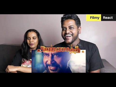 Annaatthe Teaser Reaction | Malaysian Indian Couple | Rajinikanth | Sun Pictures | Siva| Nayanthara