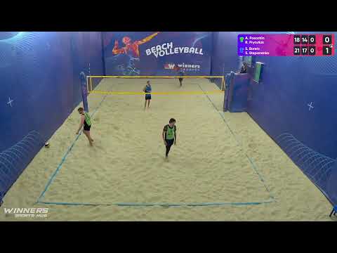 09:20 A. Pasazhin / R. Prytuliak - S. Borets / S. Stepanenko 22.12.2022 | Winners Beach Volleyball
