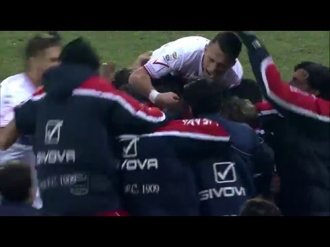 Il gol di Mancosu - Carpi-Palermo 1-1 - Giornata 22 - Serie A TIM 2015/16