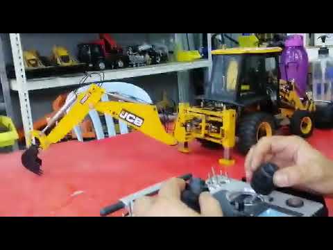 Rc Backhoe ~ How to operate RC Backhoe Scale 1:14