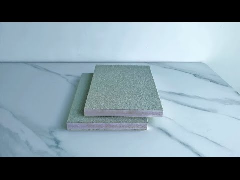 Fiberglass Reinforced Polyester FRP Covered PVC Foam Panel for rock climbing board