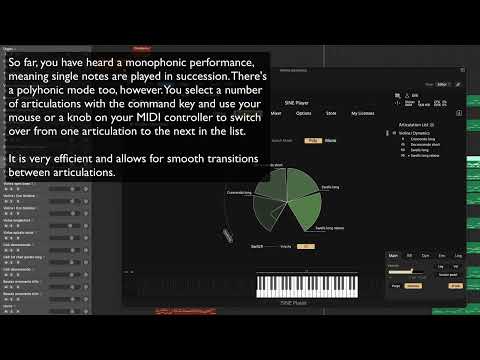 Rundown of the features of the Orchestral Tools SINE Player