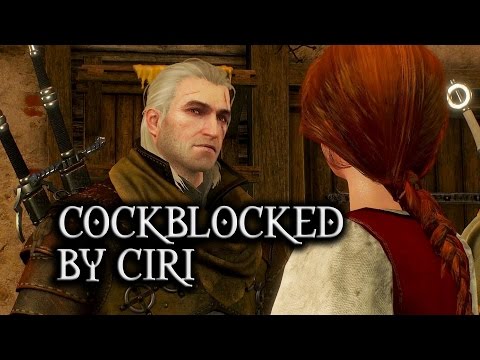 The Witcher 3: Wild Hunt - Ciri won't let Geralt flirt with her friend