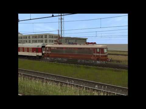 Trains around Central Station Sofia