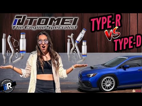 ULTIMATE TOMEI TYPE-R vs. TYPE-D SHOOTOUT! | SUBARU | WRX | 2022 | 2023 | 2024
