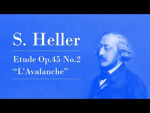 Heller Etude Op.45 No.2 - L'Avalanche - Kawai CA79