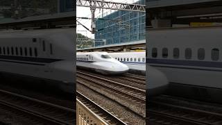 Bullet Train Type N700 東海道新幹線　N700系　小田原駅通過
