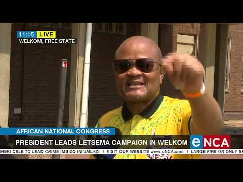 President Ramaphosa leads Letsema campaign in Welkom