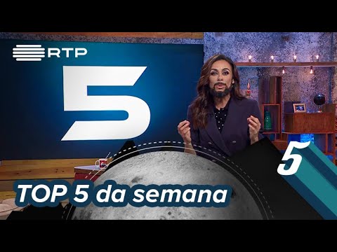 TOP 5 da semana: Regina Duarte, André Ventura, Big Brother, Tele Escola | 5 Para a Meia-Noite | RTP