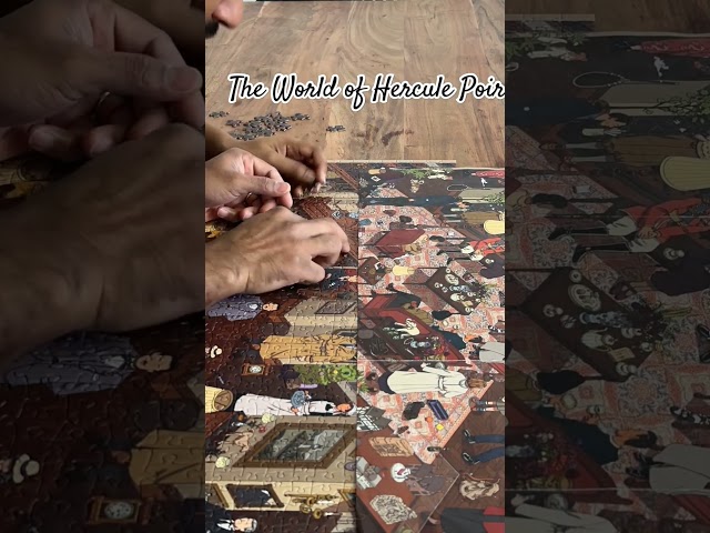 Vídeo relacionado con Laurence King El Mundo de Hercule Poirot - Puzzle de 1000 Piezas, tamaño pequeño