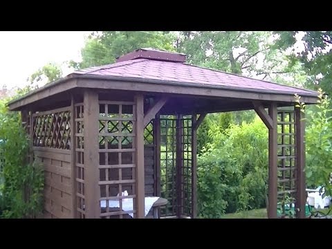 comment construire gazebo