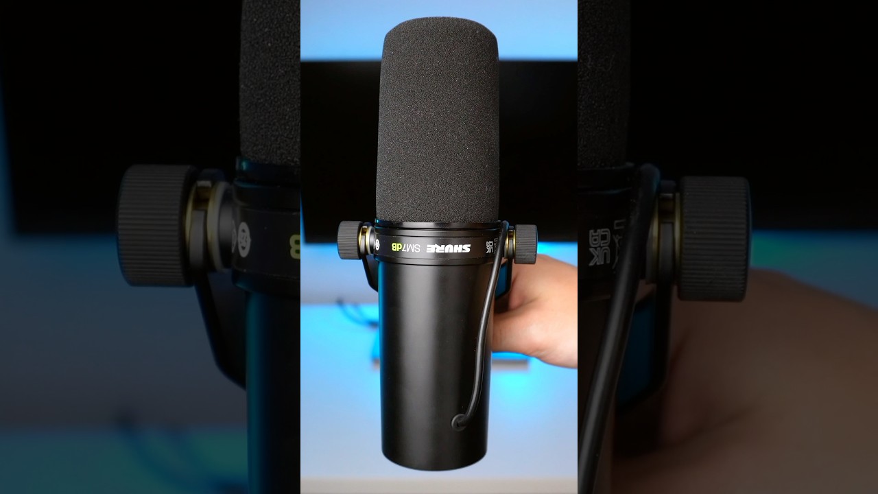 The KING of All Dynamic Mics: Shure SM7B / SM7DB!